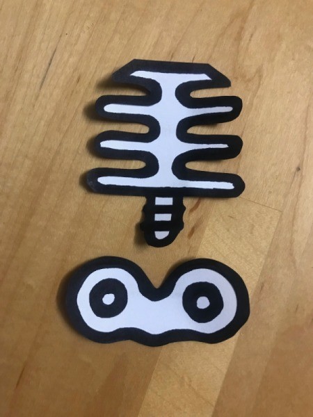 How to Make a Speedy Recovery Card - image completely cut out