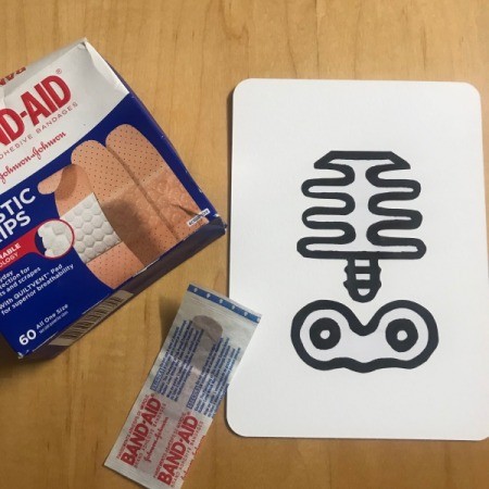 How to Make a Speedy Recovery Card - ready to add Band-Aid