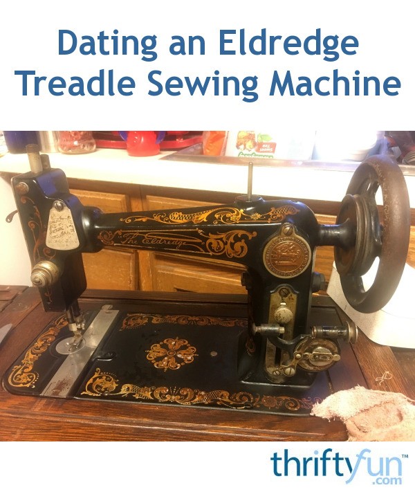 Eldredge sewing machine serial numbers g series