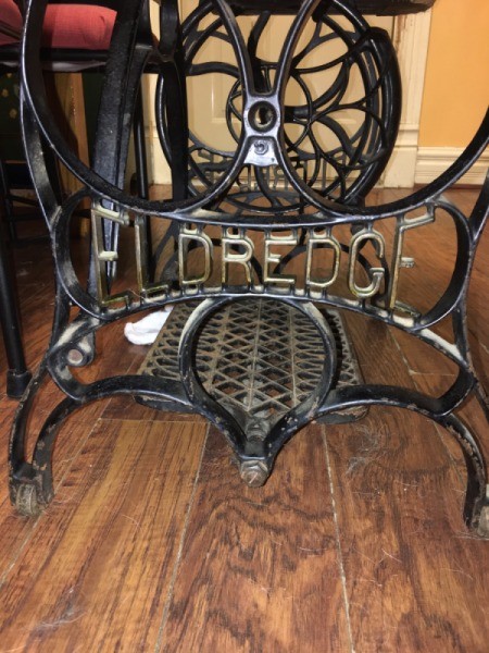 Dating an Eldredge Treadle Sewing Machine