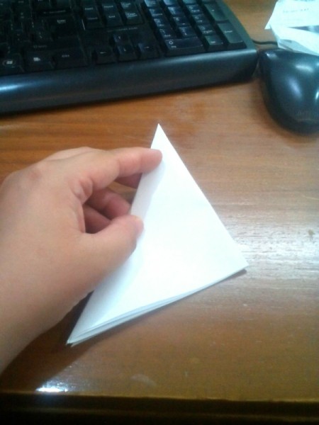 Paper Christmas Tree - keep folding