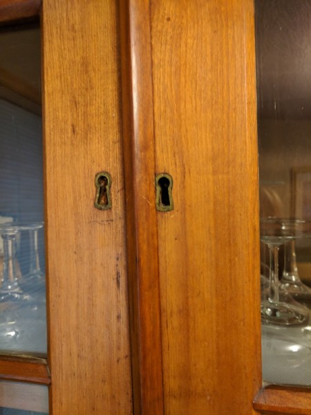 Value of Antique Cherry China Cabinet