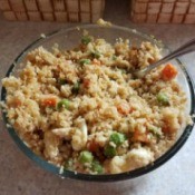 Cauliflower Fried Rice in bowl