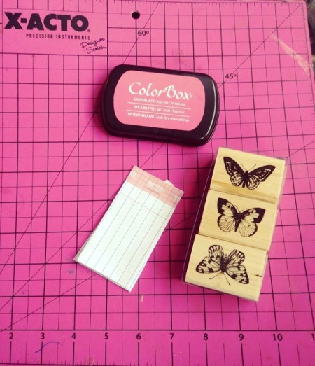 Notepad Stocking Stuffers - stamps, pad, and memo pad