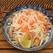 Persimmon Daikon Salad