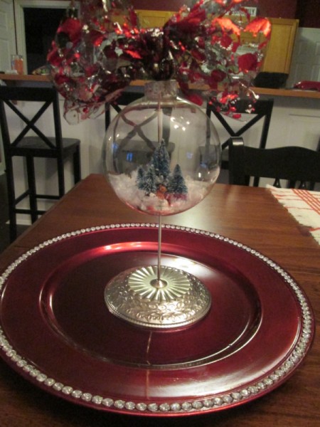 Making A Snow Globe Ornament