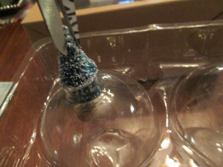 Making A Snow Globe Ornament