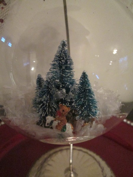 Making A Snow Globe Ornament