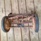 Value of a Vintage Reel Mower