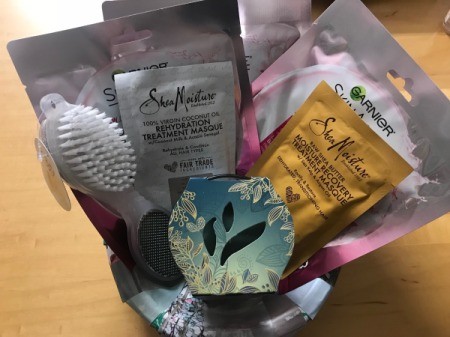 Magazine Bowl Gift Basket - add gifts to the bowl