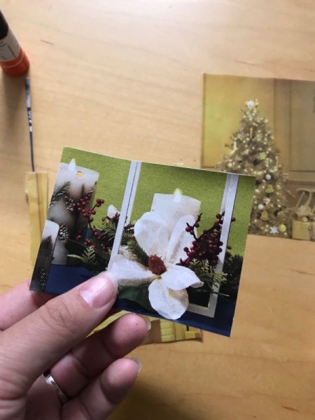 Holiday Gift Tags from Magazines or Catalogs