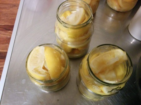lemon wedge jars