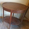 Value of Mersman End Tables - medium wood tone oval tables