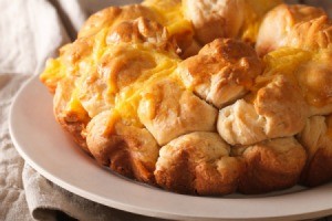 Ham and Cheese monkey bread