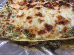 Creamy Chicken Pesto Lasagne