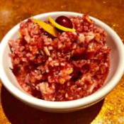 Cranberry Orange Relish in bowl