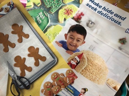 Kids' Cutout Paper Wreath - pages with toy photos to cut out