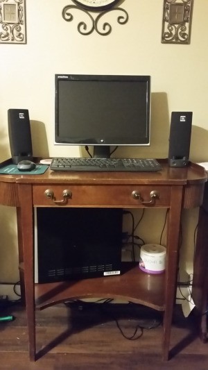 Value of a Mersman Desk - desk with computer on it