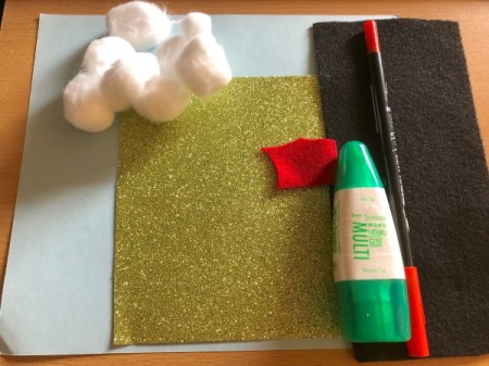 Puffy "Fleece Navidad" Card - supplies