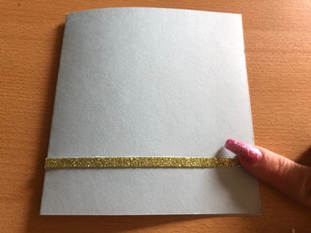 Puffy "Fleece Navidad" Card - glue