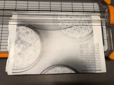 Make a Wish Candle Birthday Card - cut into 2.5 x 2.5" squares