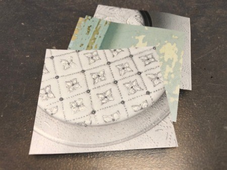 Make a Wish Candle Birthday Card - paper squares for the candles