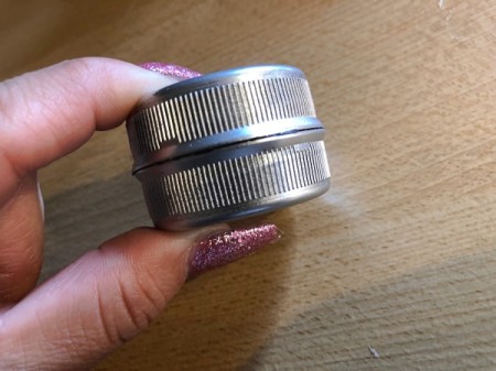 Plastic Bottle Cap Ornaments - glue together larger caps