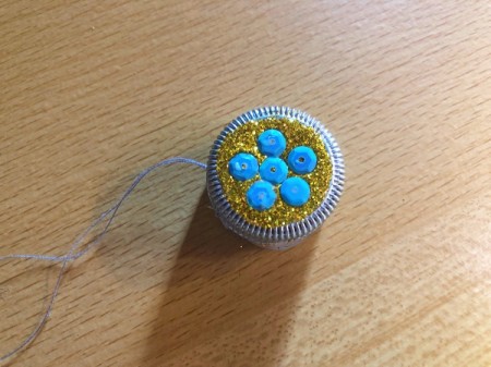 Plastic Bottle Cap Ornaments - make your designs