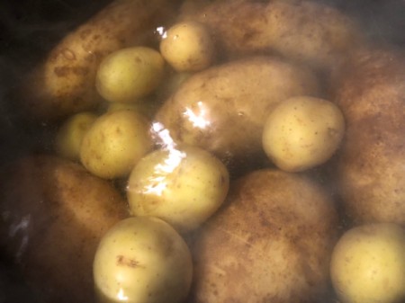 adding small potatoes Potatoes