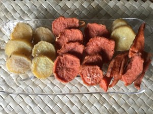 Japanese Style Dried Sweet Potatoes and Yams