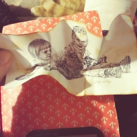 Distressing Paper with an Ink Pad - crumple paper