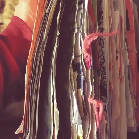 Distressing Paper with an Ink Pad - journal edge