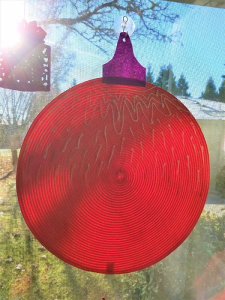 Giant Christmas Ball Decoration