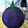 Giant Christmas Ball Decoration - blue ornament