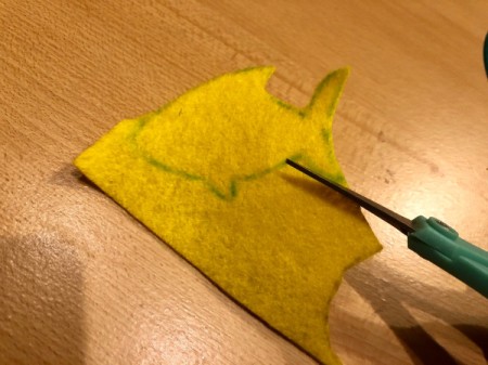 Children's Soft Puzzle - cut out the design