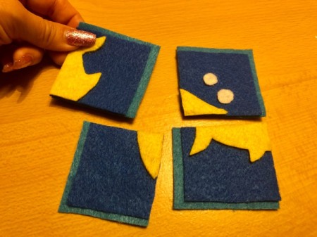 Children's Soft Puzzle - mix up the pieces and your little one is ready to play