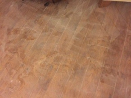White Powder Residue On Laminate Floor, Laminate Flooring Turning White