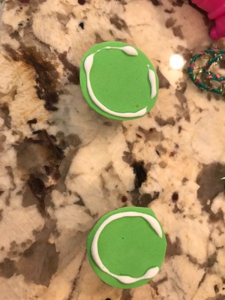 Spiral Miniature Christmas Tree Decoration - and to the green foam