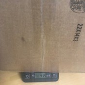 A box over the shipping weight.