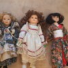 Identifying Porcelain Dolls - three dolls