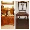 Identifying Vintage and Antique Furniture - dry sink and a chair
