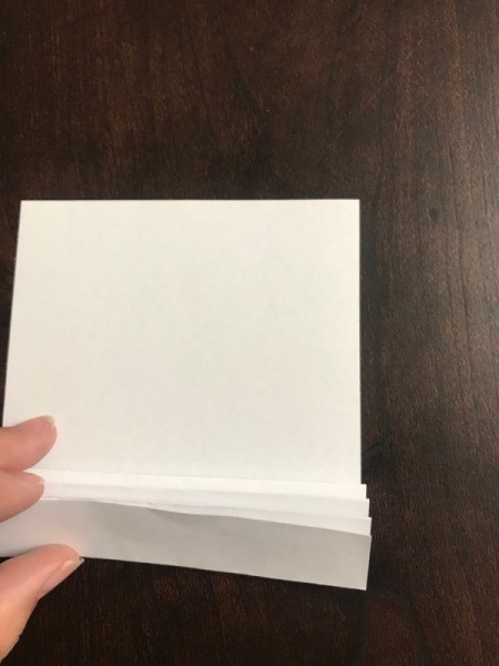 Snowflake Bow for Oversize Gift - continuing to fold