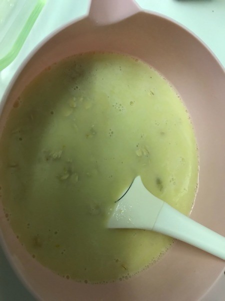 combined wet and dry ingredients