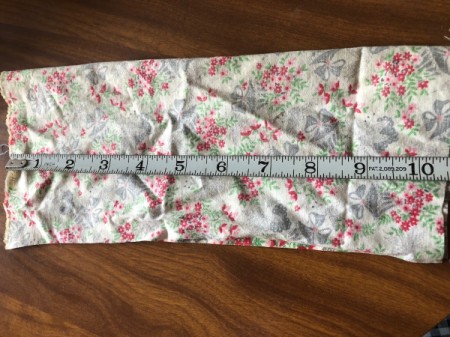 DIY Gnome Dolls - use a piece of fabric large enough to go around the head to make the hat