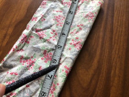 DIY Gnome Dolls - after folding, use a straight edge to make a cone