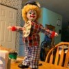 Information on a Brinns Clown Doll - clown doll on a stand