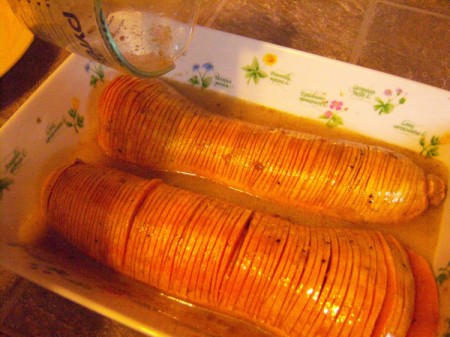 baked Honey Glazed Butternut Squash