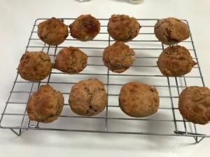 baked Muffins on wire racks