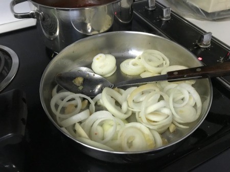 browning onions