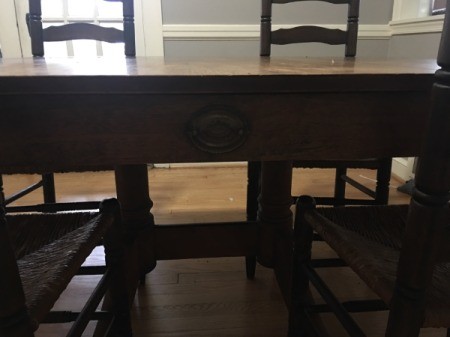 Value of an Antique Drop Leaf Table